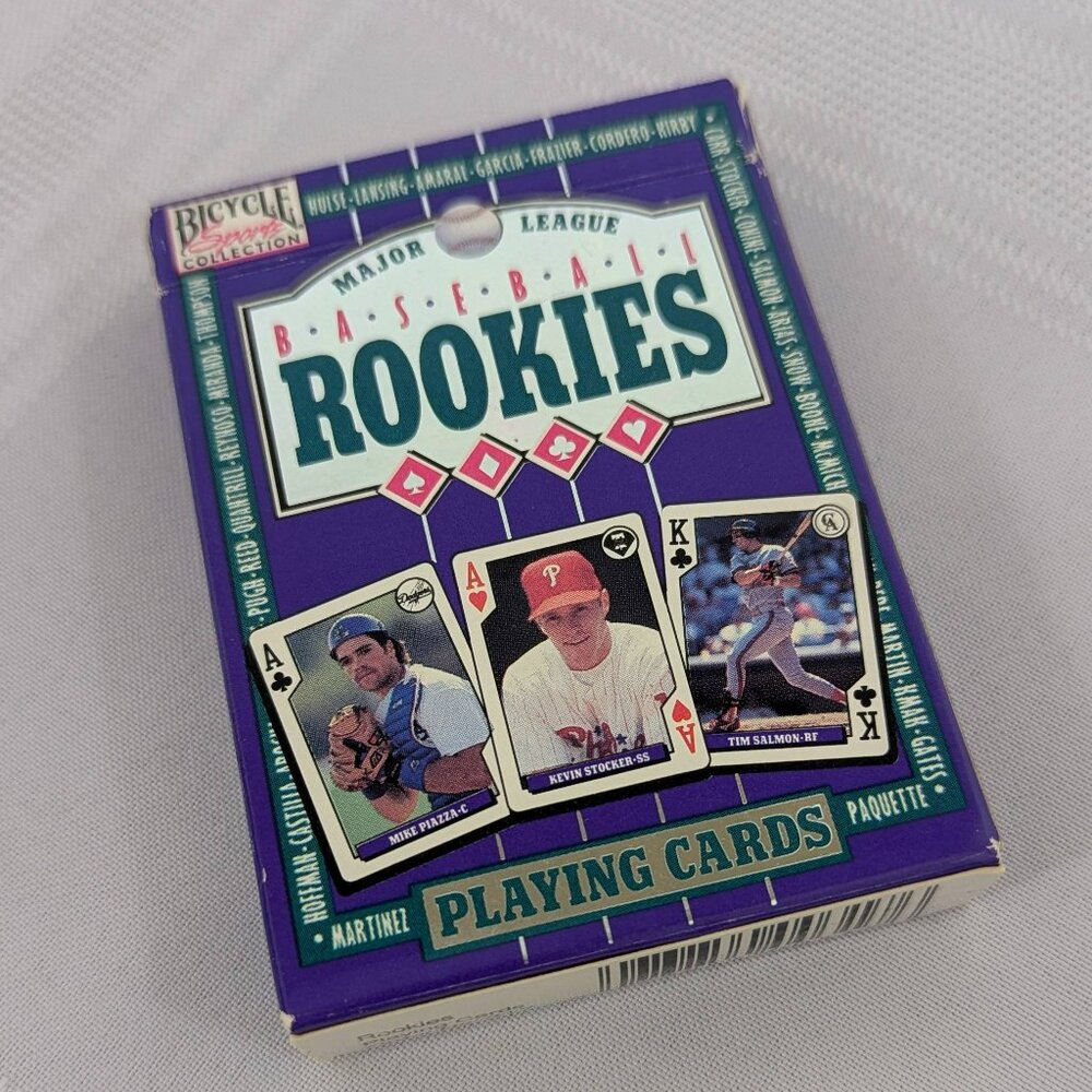 Vintage 1993 MLB Major League Baseball Rookies playing card deck